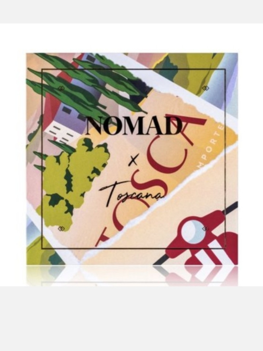 Nomad X Toscana Intense Eyeshadow Palette NWOT